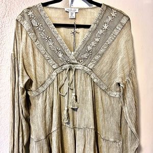 Rachel Zoe Ash Color Blouse